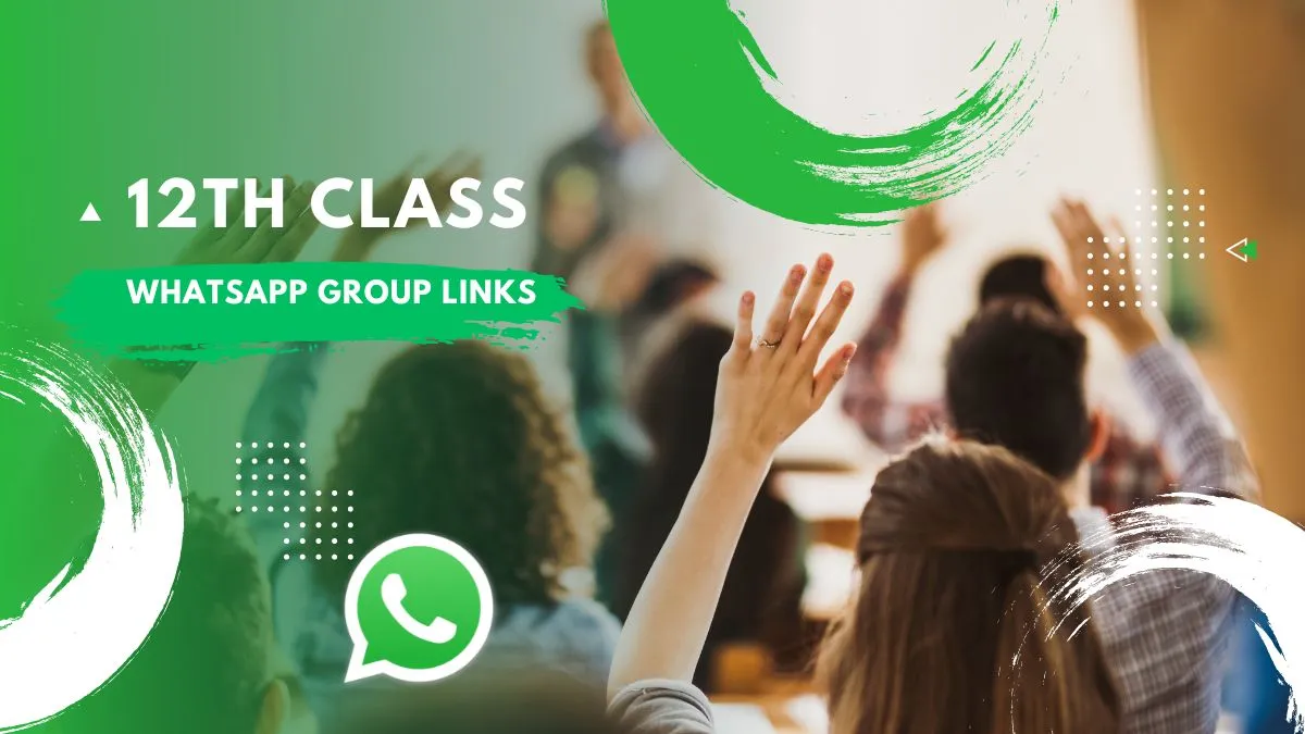 12th Class WhatsApp Group Links