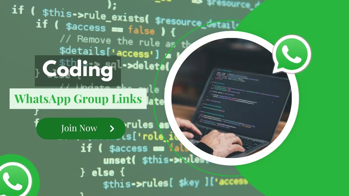 Coding Whatsapp Group Links