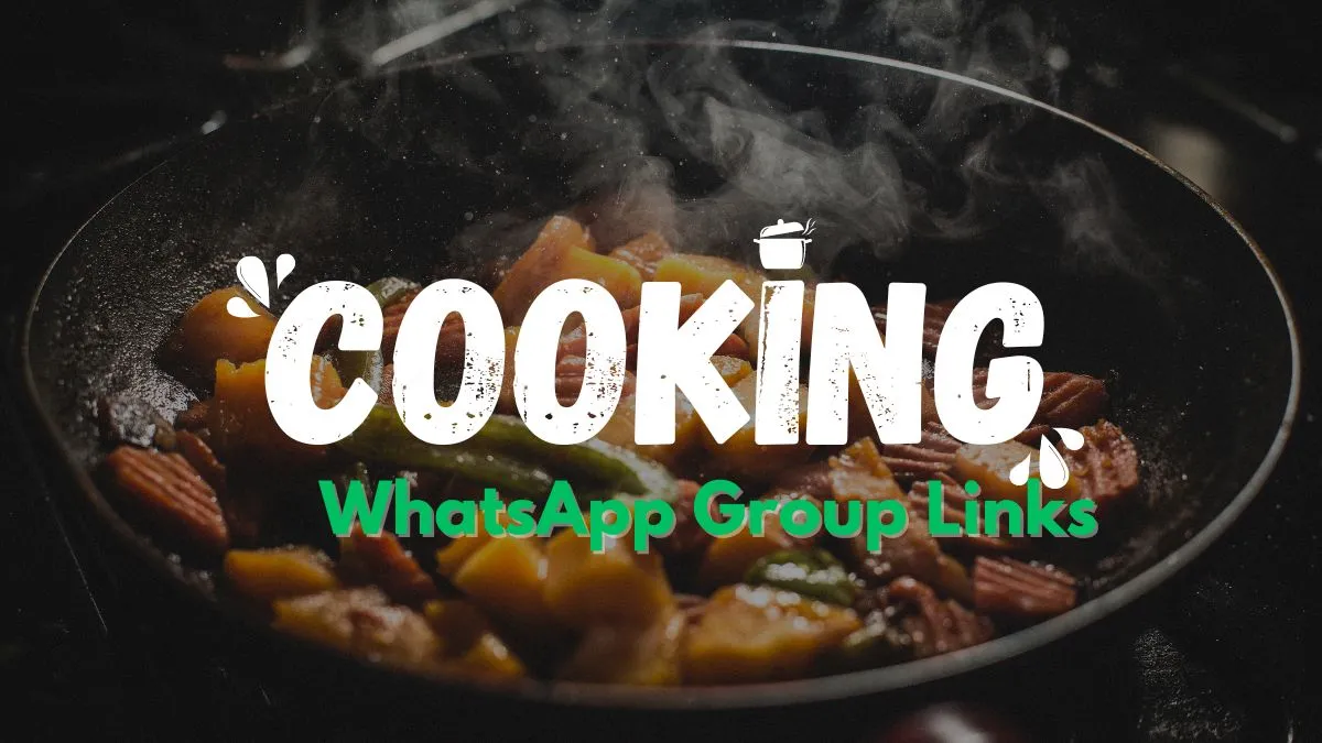 Cooking WhatsApp Group Links