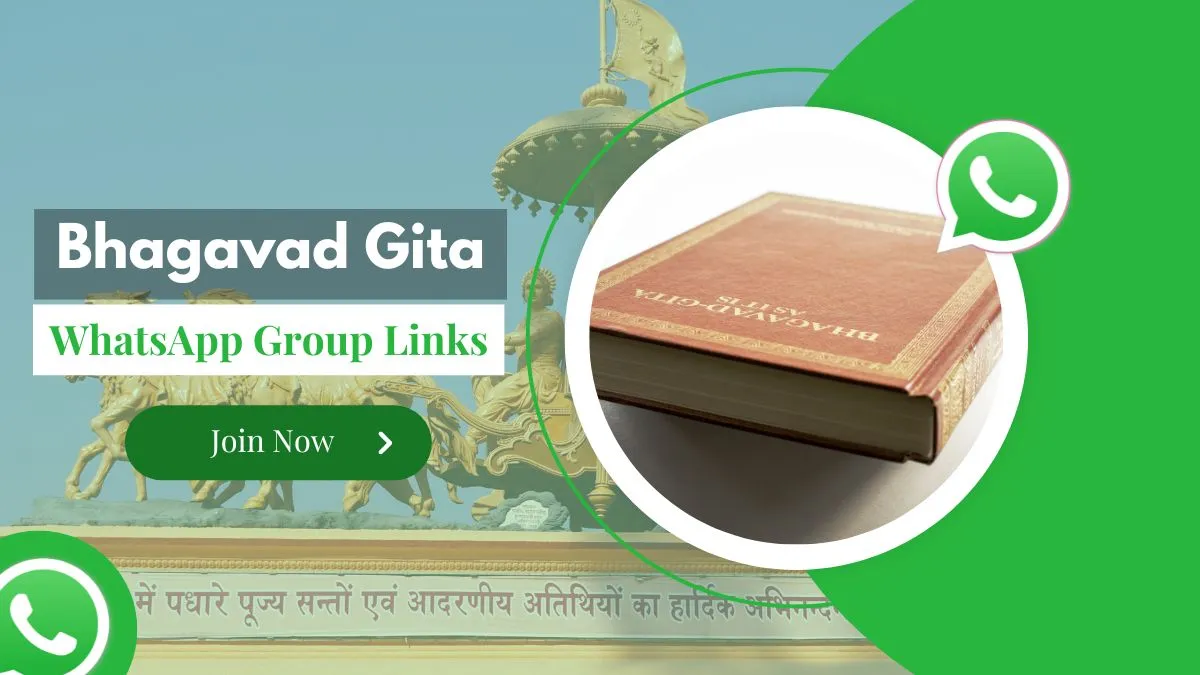 Bhagavad Gita WhatsApp Group Links
